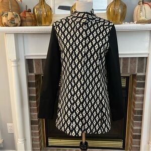 LUCKY BRAND Aztec Print Full Zip Jacket Long Sleeves Size Medium